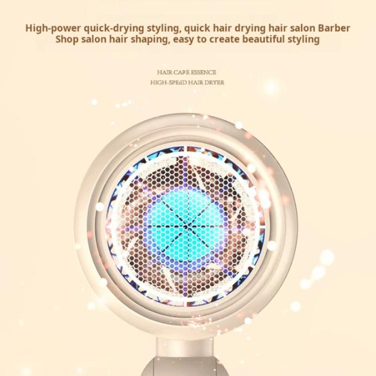 ไดร์เป่าผมความเร็วสูง 800-1200W พร้อมแสงสีฟ้าดูแลผม พับเก็บได้ พกพาสะดวกสำหรับเดินทาง ปลั๊ก US ปลั๊ก EU ปลั๊ก UK