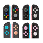 ชุดซิลิโคนปุ่มและฝาครอบจอยสติ๊กสำหรับจอยคอน Nintendo Switch 2