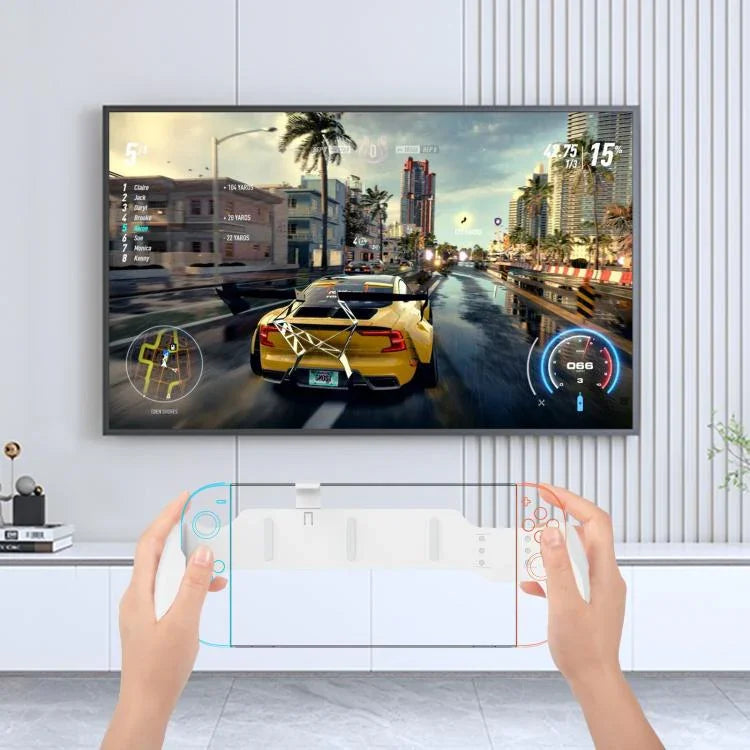 ด้ามจับกันลื่นแบบสรีรศาสตร์สำหรับ Nintendo Switch 2 / Switch / Switch OLED, JYS-NS2297 สีดำ, JYS-NS2297 สีขาว