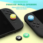 สำหรับ Nintendo Switch 2 จอยคอน ฝาครอบปุ่มนิ้วโป้งซิลิโคนลายกรงเล็บ 2 คู่