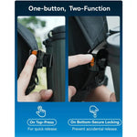 ชุดติดตั้งกล้องส่องทางไกล APEXEL BinoClamp Pro แบบปลดเร็ว ขาตั้งกล้องส่องทางไกลอลูมิเนียมหมุนได้ 360 องศา รุ่น APL-F007