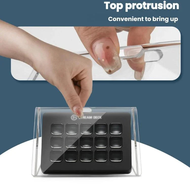 ฝาครอบอะคริลิกกันฝุ่นสำหรับ Elgato Stream Deck MK.2 Live Console