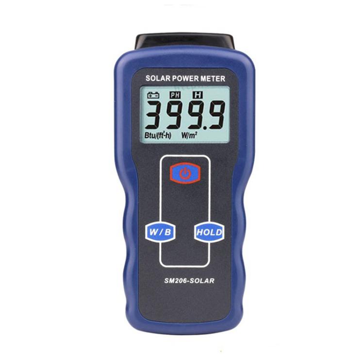 เครื่องวัดรังสีพลังงานแสงอาทิตย์พร้อมจอ LCD