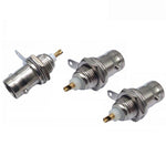3pcs Gold-plated Copper Core BNC Female Socket Q9 Female 50KY Oscilloscope Socket