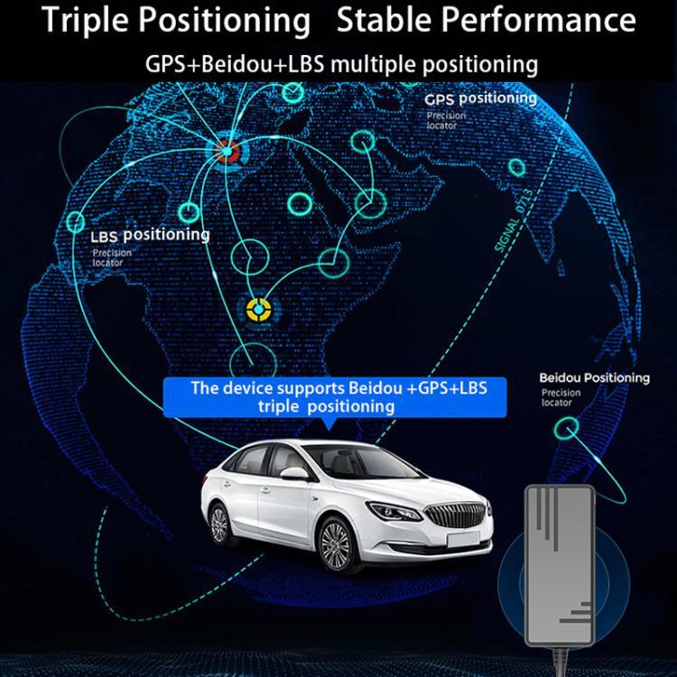 เครื่องวัดตำแหน่ง GPS รถยนต์ 4G ดาวเทียมอเมริกาใต้ ป้องกันการโจรกรรม รุ่น J16