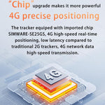 เครื่องวัดตำแหน่ง GPS รถยนต์ 4G ดาวเทียมอเมริกาใต้ ป้องกันการโจรกรรม รุ่น J16