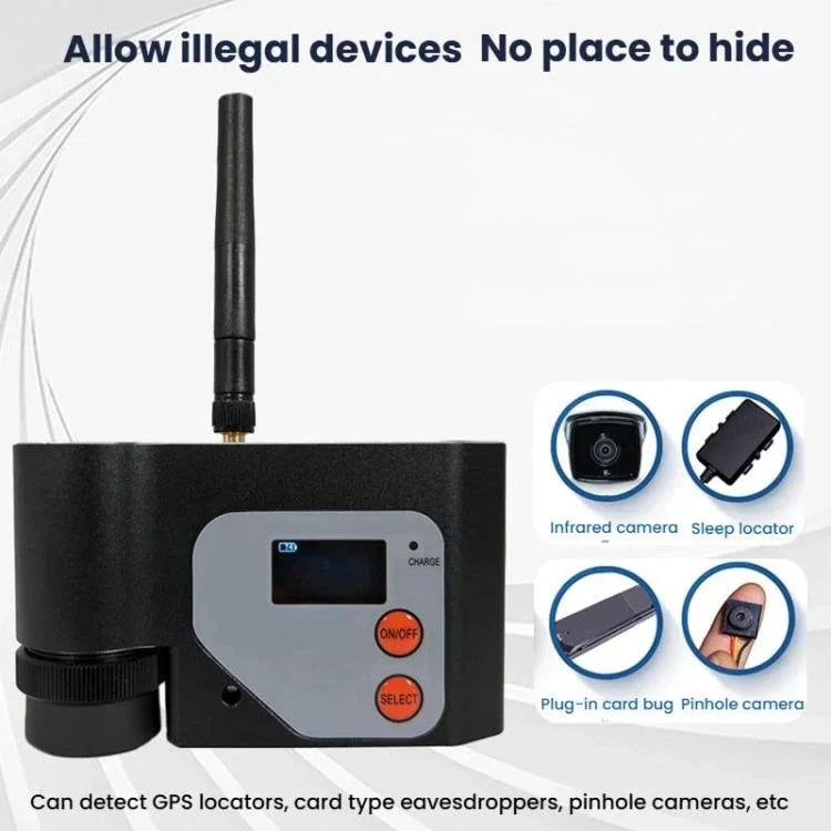 เครื่องตรวจจับสแกนเลเซอร์อินฟราเรด เครื่องค้นหากล้อง WiFi, DS-318