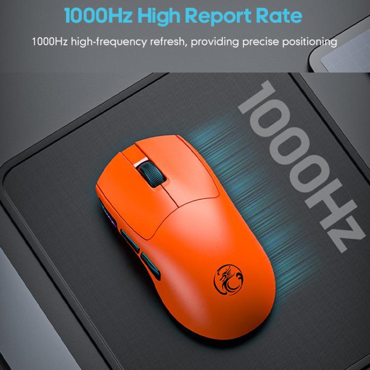 เมาส์เกมมิ่ง iMICE G900 6 ปุ่ม 12800DPI ชาร์จไฟได้ แบบ Tri-Mode ไร้สาย
