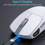 เมาส์เกมมิ่ง iMICE G900 6 ปุ่ม 12800DPI ชาร์จไฟได้ แบบ Tri-Mode ไร้สาย