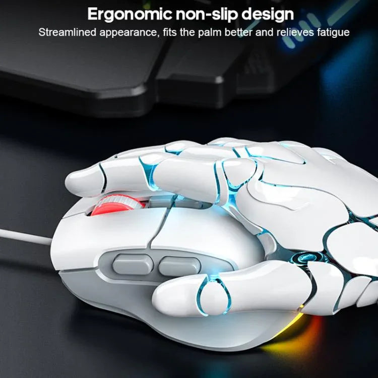 เมาส์เกมมิ่งมีสาย iMICE G800 7 ปุ่ม 7200DPI พร้อมไฟ LED และเสียงเงียบ