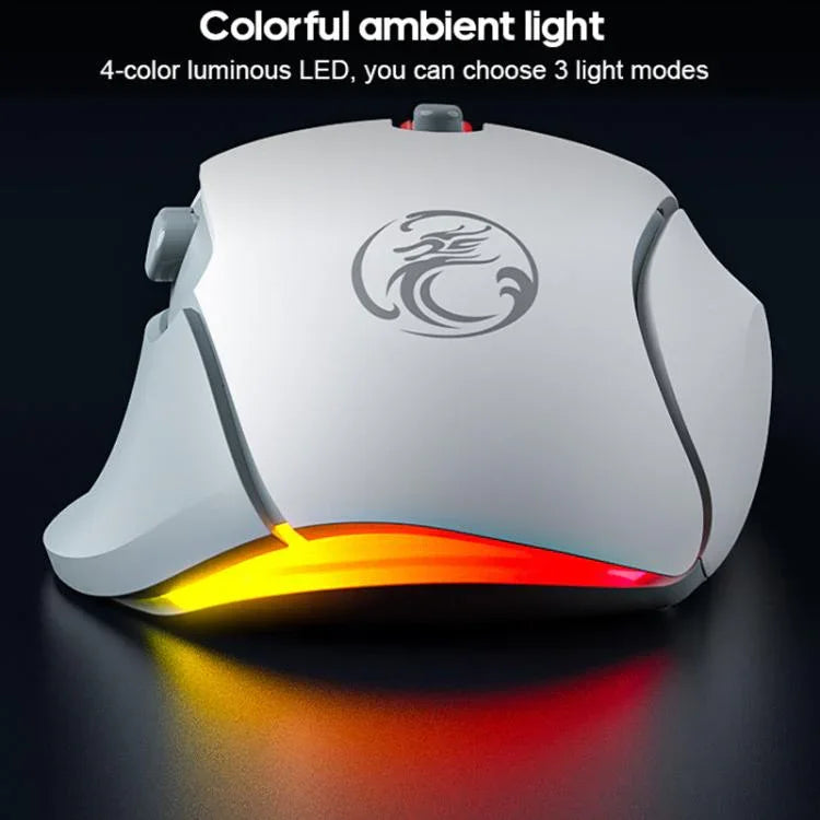 เมาส์เกมมิ่งมีสาย iMICE G800 7 ปุ่ม 7200DPI พร้อมไฟ LED และเสียงเงียบ