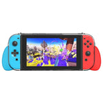 เคสป้องกันคริสตัลดีไซน์แยกสำหรับ Nintendo Switch 2 พร้อมด้ามจับตามหลักสรีรศาสตร์ 3 ขนาด สีใส+แดงน้ำเงิน, สีใส+เขียวน้ำเงิน, สีใส+ดำ, สีดำใส+แดงน้ำเงิน, สีดำใส+เขียวน้ำเงิน, สีดำใส+ดำ