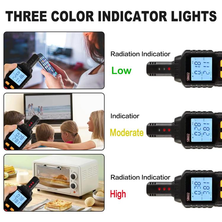 เครื่องทดสอบสภาพแวดล้อมรังสีแม่เหล็กไฟฟ้าความถี่สูงดิจิทัล, S8602