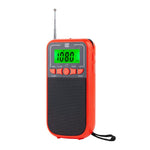 เครื่องเล่นวิทยุพกพาควบคุมด้วยนาฬิกา FM/AM/SW หลายย่านความถี่ ความไวสูง สำหรับ EU, สำหรับ US