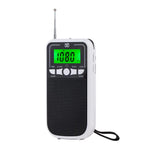 เครื่องเล่นวิทยุพกพาควบคุมด้วยนาฬิกา FM/AM/SW หลายย่านความถี่ ความไวสูง สำหรับ EU, สำหรับ US