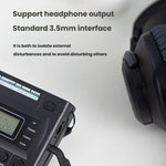 เครื่องเล่นวิทยุพกพา FM/AM/SW ครบวงจร ควบคุมด้วยนาฬิกา LCD สำหรับ EU, สำหรับ US