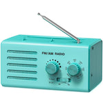 เครื่องเล่นวิทยุ FM/AM สองย่านความถี่ พร้อมปลั๊กไฟภายนอก สำหรับ EU, สำหรับ US