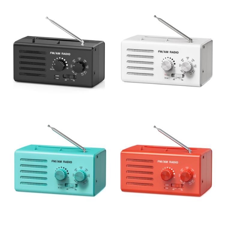 เครื่องเล่นวิทยุ FM/AM สองย่านความถี่ พร้อมปลั๊กไฟภายนอก สำหรับ EU, สำหรับ US
