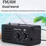 เครื่องเล่นวิทยุ FM/AM สองย่านความถี่ พร้อมปลั๊กไฟภายนอก สำหรับ EU, สำหรับ US