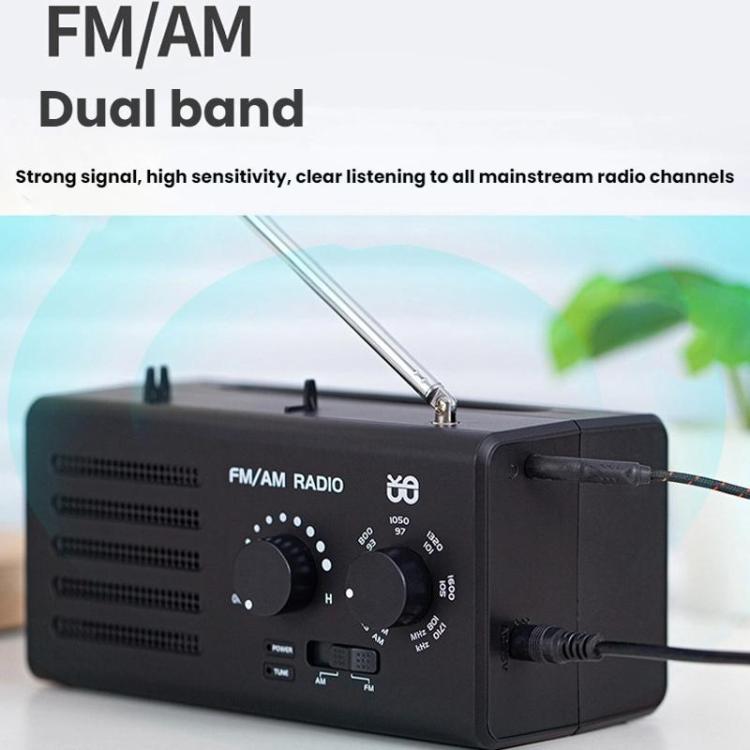 เครื่องเล่นวิทยุ FM/AM สองย่านความถี่ พร้อมปลั๊กไฟภายนอก สำหรับ EU, สำหรับ US