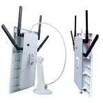 EAU 4G เราเตอร์ซิมการ์ดโซลาร์เซลล์ WiFi 6 กันน้ำ กลางแจ้ง 4G เป็น WiFi ผ่านสายเคเบิล