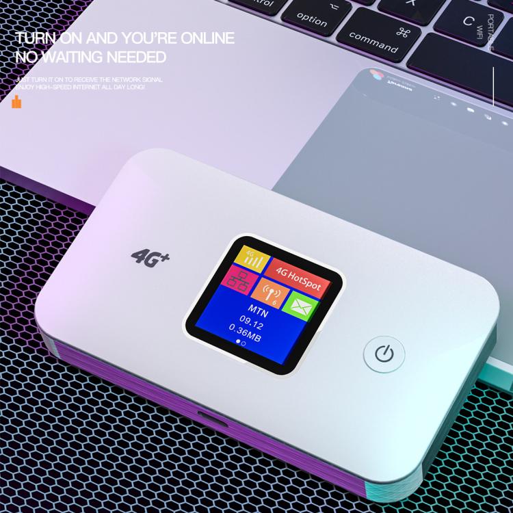 MF801 4G CAT7 สองย่านความถี่ WIFI LTE 300M เราเตอร์ไร้สายแบบเสียบปลั๊ก หน้าจอสี MIFI ฮอตสปอตมือถือ, MF801