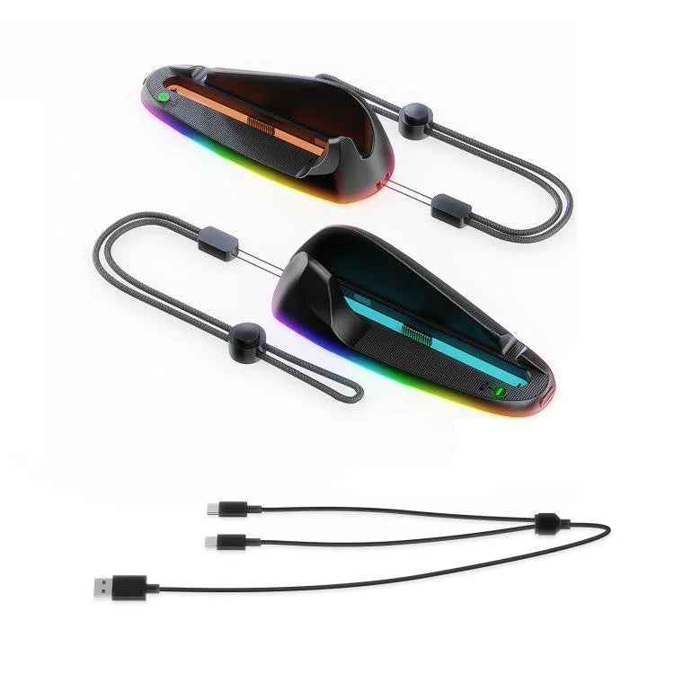 For Nintendo Switch 2 JYS Controller Mouse Magnetic Dock With Ambient Lighting, JYS-NS2320