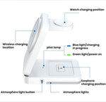 G12 ที่ชาร์จไร้สายแม่เหล็กตั้งตรง 3 in 1 สำหรับ Apple iPhones / AirPods / Apple Watches