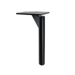 17cm Thickened Metal Sofa and Coffee Table Leg Support Accessories, Black, Titanium, Black With Gold