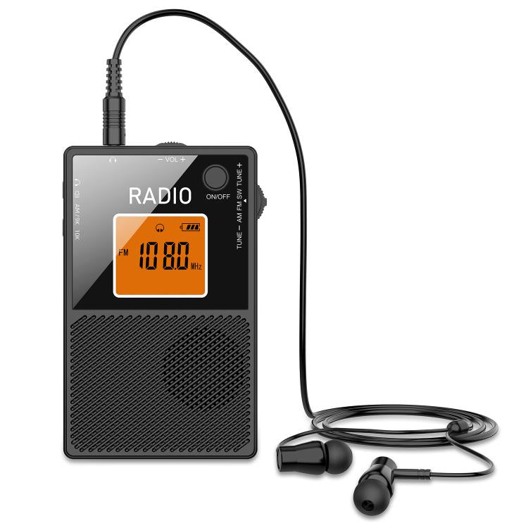เครื่องเล่นวิทยุพกพา FM/AM/SW ครบวงจรแบบบัตร, C26