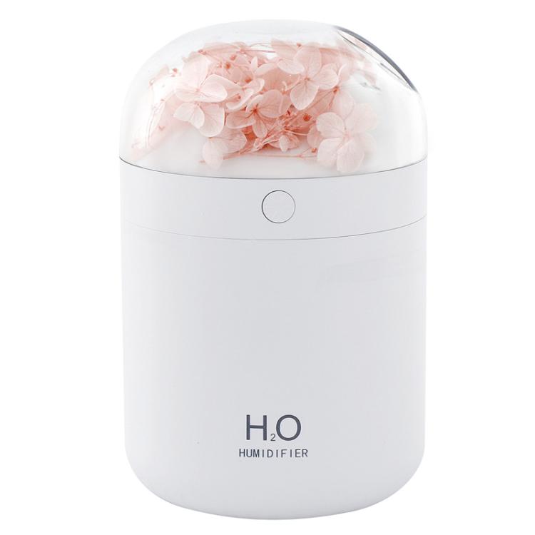 เครื่องเพิ่มความชื้นรูปดอกไม้ WT18 USB สำหรับตั้งโต๊ะ สำนักงาน ห้องนอน เครื่องพ่นไอน้ำเพิ่มความชุ่มชื้น