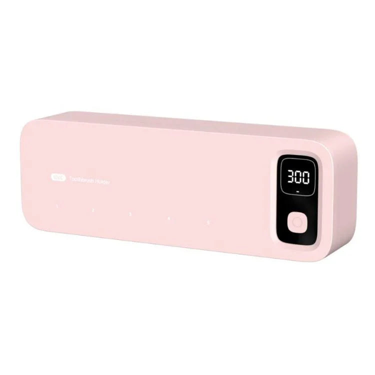 เครื่องฆ่าเชื้อแปรงสีฟันไฟฟ้าแบบแห้งอัตโนมัติ พร้อมชั้นวางเก็บในห้องน้ำ
