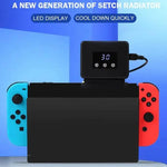 พัดลมระบายความร้อนสำหรับเครื่อง Nintendo Switch 2 / Switch พร้อมแสดงอุณหภูมิ รุ่น RDS-2827 สีขาว และสีดำ