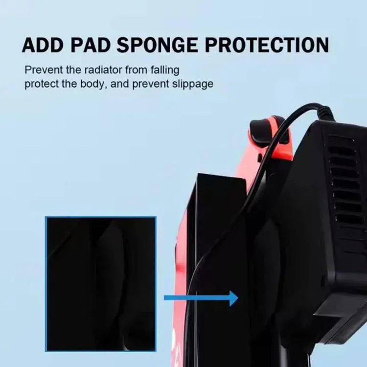 พัดลมระบายความร้อนสำหรับเครื่อง Nintendo Switch 2 / Switch พร้อมแสดงอุณหภูมิ รุ่น RDS-2827 สีขาว และสีดำ