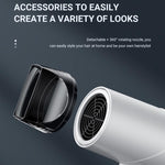 ไดร์เป่าผมดูแลเส้นผมไอออนลบ 800W ปลั๊ก US, EU, JP, UK