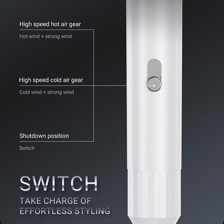 ไดร์เป่าผมดูแลเส้นผมไอออนลบ 800W ปลั๊ก US, EU, JP, UK