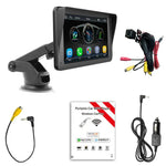 เครื่องเล่น MP5 รถยนต์ขนาด 7 นิ้ว หน้าจอสัมผัส HD พร้อมกล้องถอยหลัง 8 ดวง ไร้สาย CarPlay รุ่น X5300 พร้อมกล้อง 8 ดวง