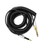 สายหูฟังสปริงยาว 1.5 เมตร ปลั๊ก 2.5 มม. ถึง 3.5 มม. + 6.35 มม. สำหรับ Sennheiser HD6 / HD8 / HD7 / HD598, ZS0245