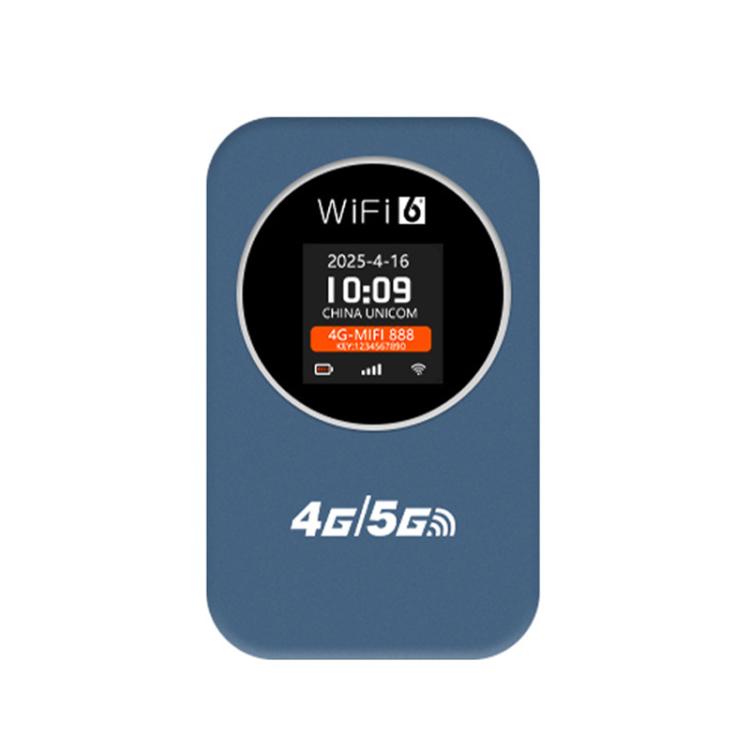 ฮอตสปอตไวไฟพกพา 4G/5G เราเตอร์มือถือ 300Mbps พร้อมแสดงเวลา แบตเตอรี่ในตัว 3000mAh รุ่นเอเชีย รุ่นยูเรเชีย