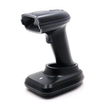 เครื่องสแกนบาร์โค้ด QR Code ไร้สายระยะไกลพร้อมฐาน, 2.4G เดี่ยว, 2.4G + Bluetooth
