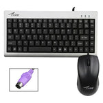 Little Kangaroo DS-9821 DS-911 ชุดคีย์บอร์ดและเมาส์แบบมีสายสำหรับแล็ปท็อป อุตสาหกรรม รองรับ USB, PS2