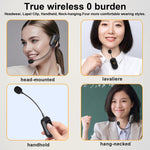 ไมโครโฟนไร้สาย 2.4G พร้อมเครื่องขยายเสียง ไมโครโฟนพกพา, 1 In 1 คลิปปกเสื้อ, 1 In 1 ใส่ศีรษะ, 1 In 2 คลิปปกเสื้อ, 1 In 2 ใส่ศีรษะ