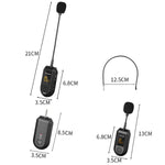 ไมโครโฟนไร้สาย 2.4G พร้อมเครื่องขยายเสียง ไมโครโฟนพกพา, 1 In 1 คลิปปกเสื้อ, 1 In 1 ใส่ศีรษะ, 1 In 2 คลิปปกเสื้อ, 1 In 2 ใส่ศีรษะ