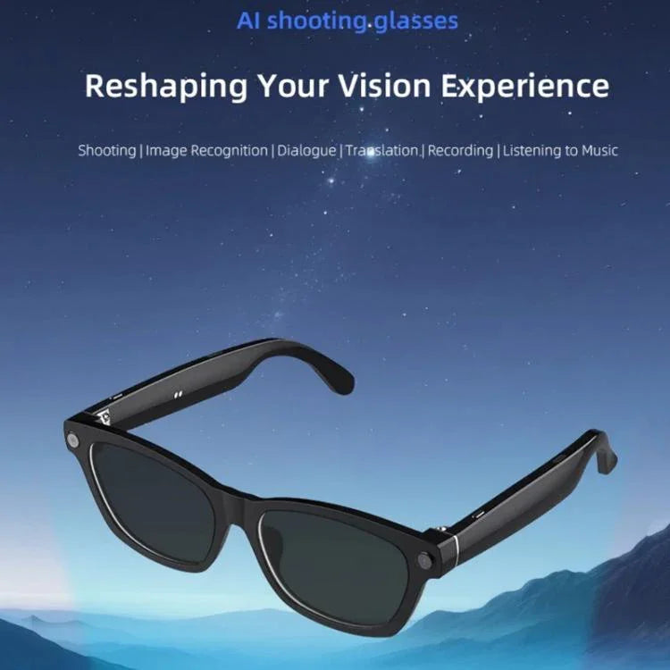 แว่นตาอัจฉริยะ V03-T5 พร้อมกล้อง 8MP & การแปล AI สด บันทึกวิดีโอ 1080P