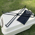 ชั้นวางพับเก็บได้สำหรับตั้งแคมป์ COOL CAMP CF-7001 ฐานรองถังน้ำตั้งแคมป์
