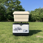ชั้นวางพับเก็บได้สำหรับตั้งแคมป์ COOL CAMP CF-7001 ฐานรองถังน้ำตั้งแคมป์