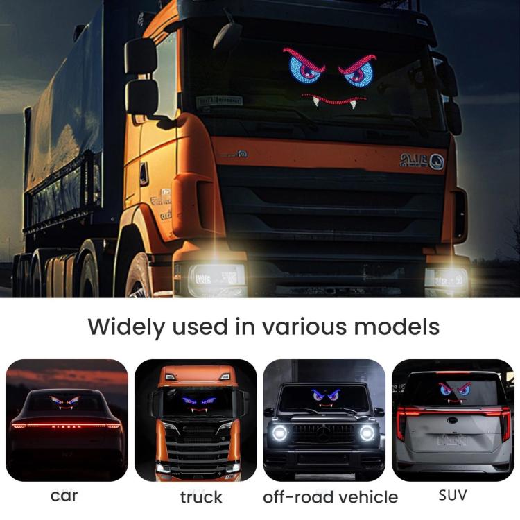 Demon Eye Car LED Display Retrofit Ambient Light, XL-15, XL-16, XL-17, XL-18, XL-19