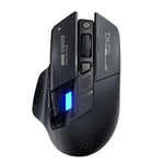 Inphic เมาส์ไร้สายบลูทูธ สำหรับออฟฟิศและเกมมิ่ง พร้อมไฟ LED ชาร์จได้ โหมดคู่สีขาว, โหมดสามสีดำ, โหมดสามสีขาว