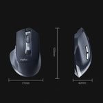 Inphic M9 เมาส์ไร้สาย 2.4G สำหรับธุรกิจ ออฟฟิศ และบ้าน ดีไซน์ตามหลักสรีรศาสตร์ พร้อมฟังก์ชันเงียบ รุ่น M9