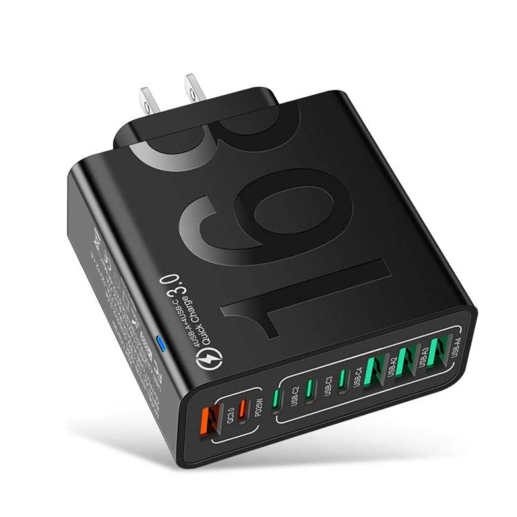 ที่ชาร์จโทรศัพท์ 8 พอร์ต 150W 4USB+4Type-C ชาร์จเร็ว QC3.0, ปลั๊ก EU (สีดำ), ปลั๊ก EU (สีขาว), ปลั๊ก EU (สีเหลือง), ปลั๊ก US (สีดำ), ปลั๊ก US (สีขาว), ปลั๊ก US (สีเหลือง), ปลั๊ก UK (สีดำ), ปลั๊ก UK (สีขาว), ปลั๊ก UK (สีเหลือง)